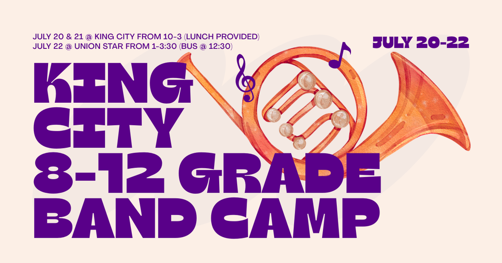 Band Camp Info Summer 2026