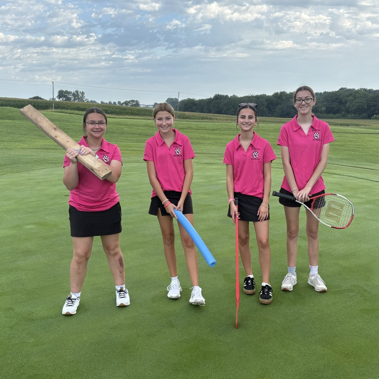 Golfing with anything but a putter:).