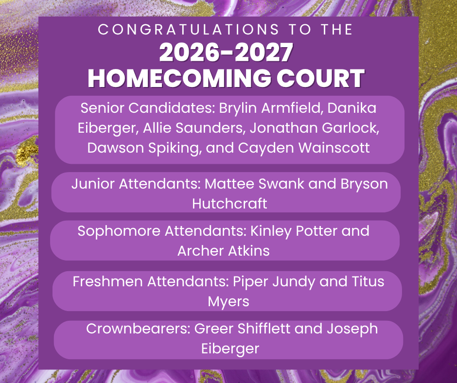 HOCO Court Announcement
