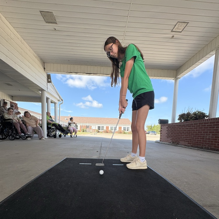 Clara showing us how it’s done.