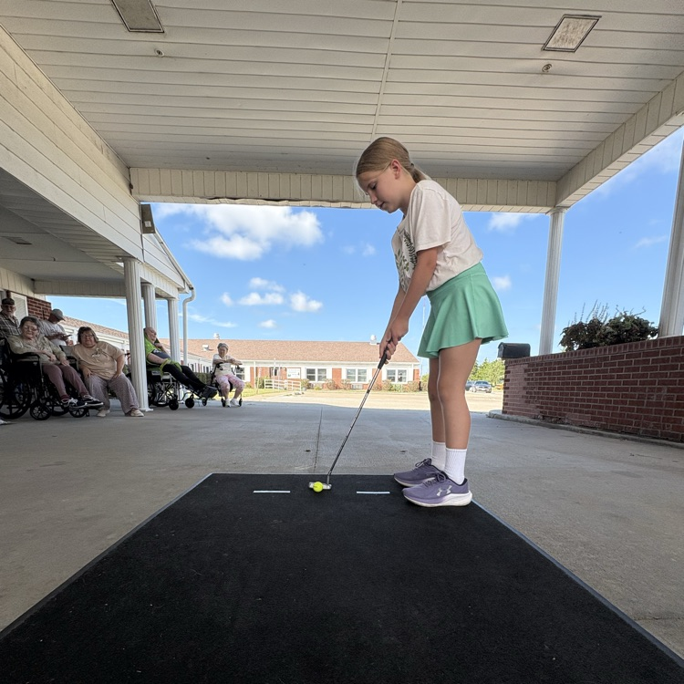 Potential golfer from the Class of 2035;)