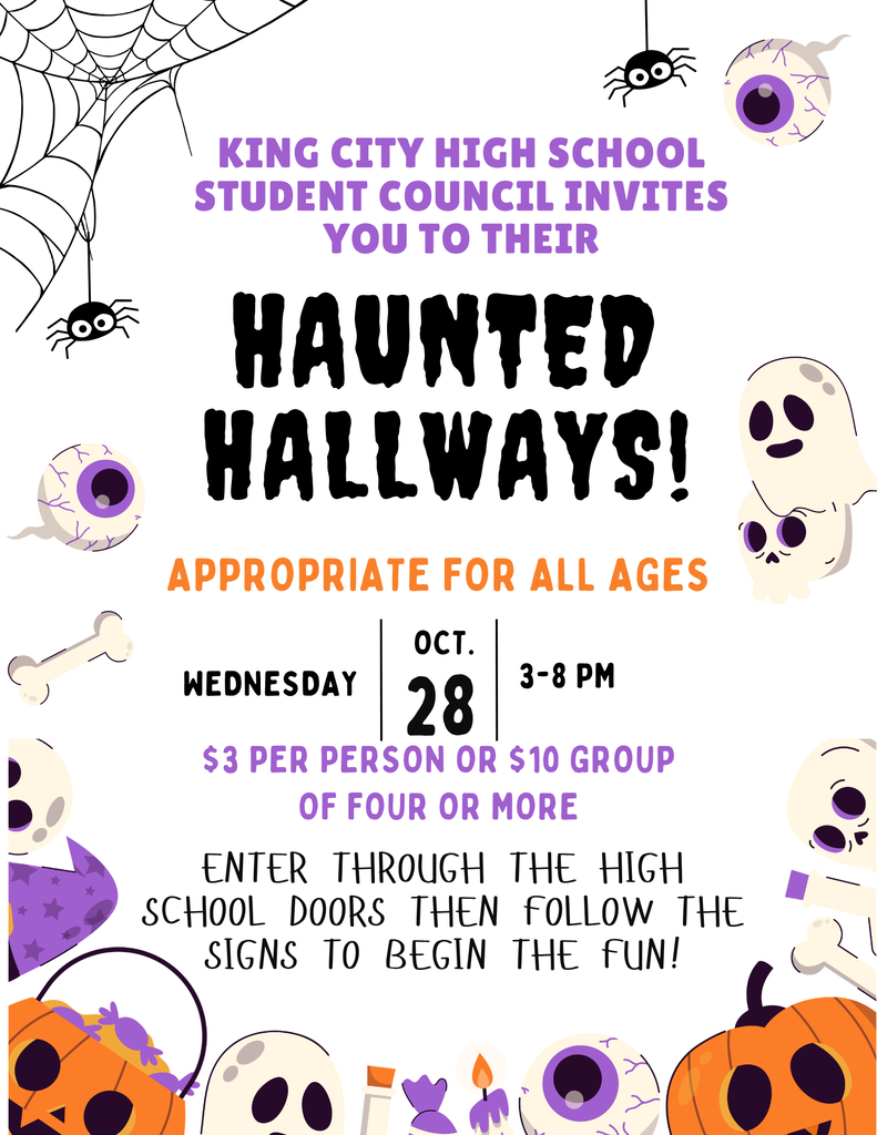 Haunted Hallway Flyer