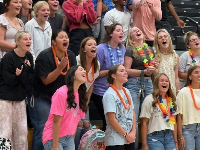 Pep Rally Song lyrics challenge