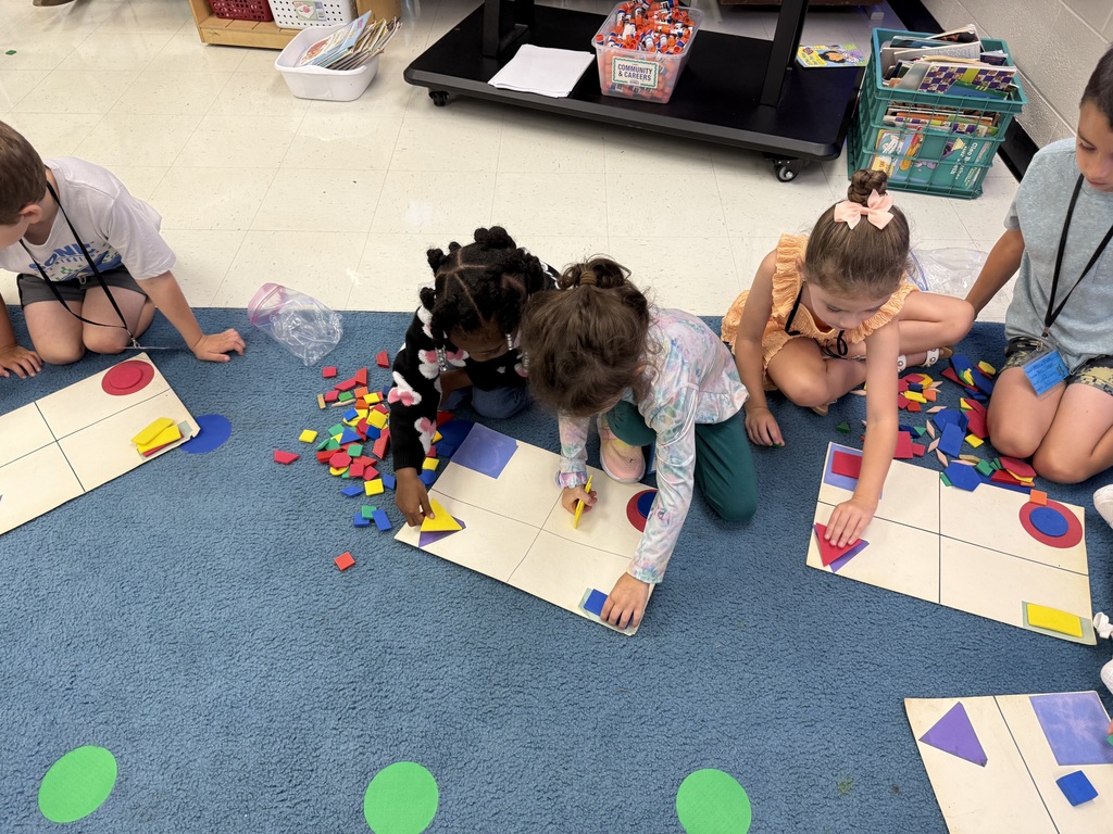 Students collaborating on a project