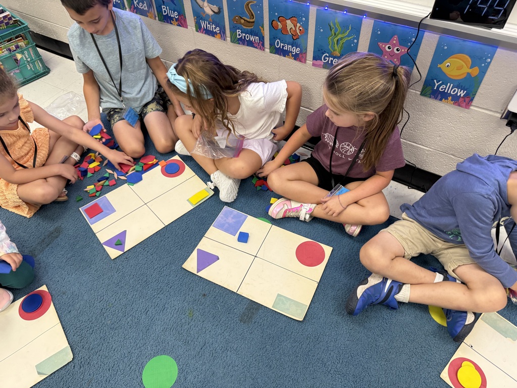 Students collaborating on a project
