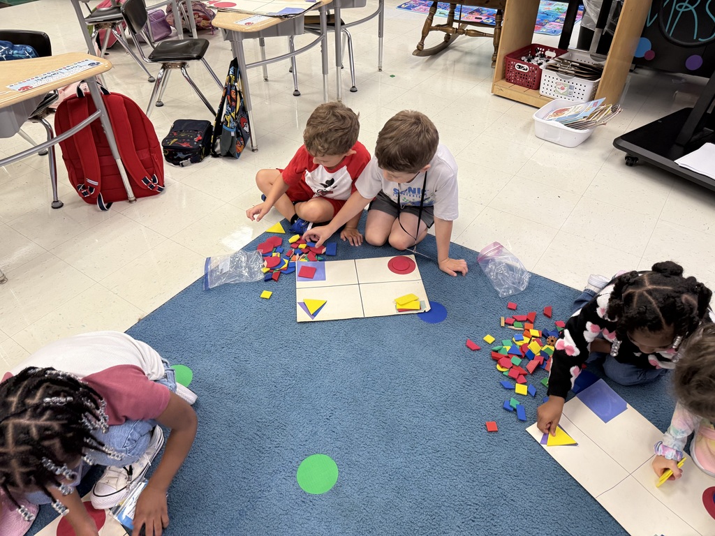 Students collaborating on a project