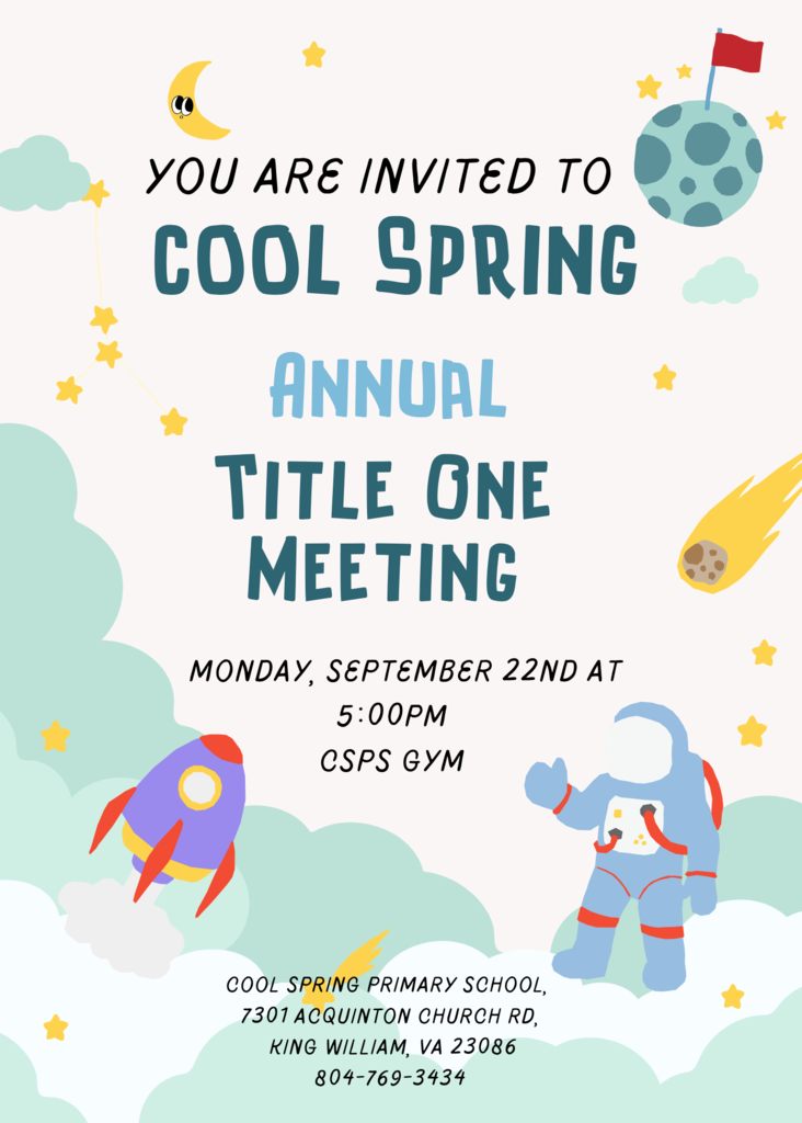Title 1 Meeting