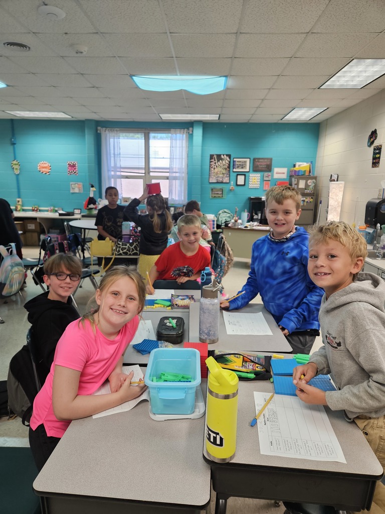 Students collaborating on a project