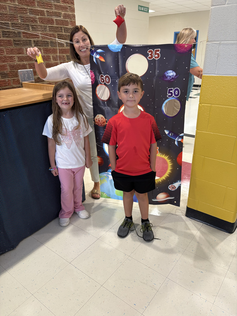 Students celebrating during their Summer Reading Party