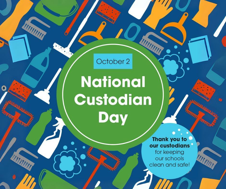 National Custodian Day Graphic