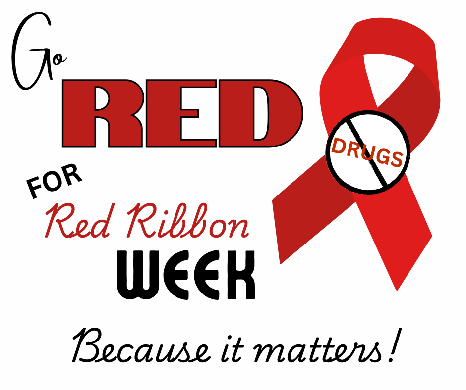 Go Red for Red Ribbon Week!