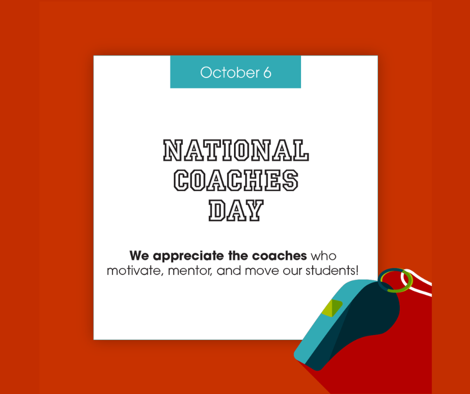 National Coaches Day Graphic