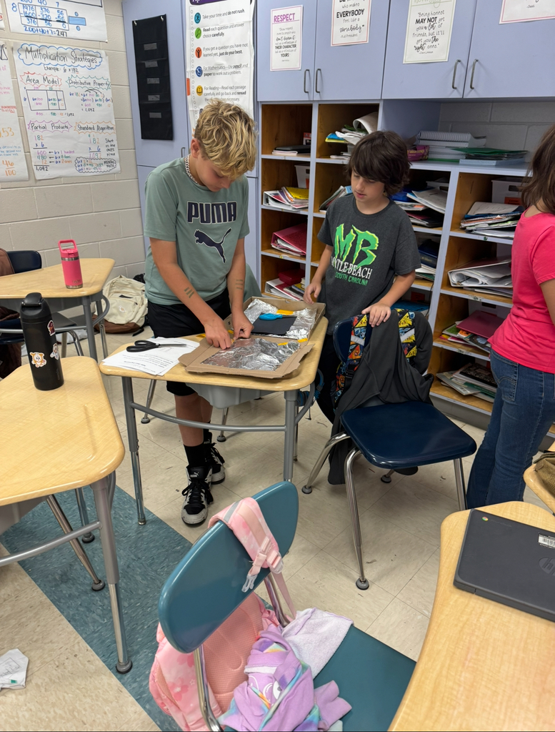Students exploring science!