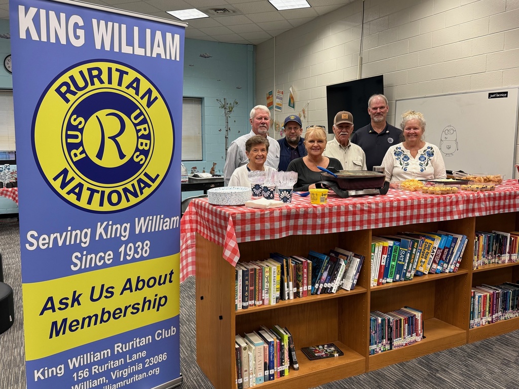 King William Ruritan Members at breakfast this morning