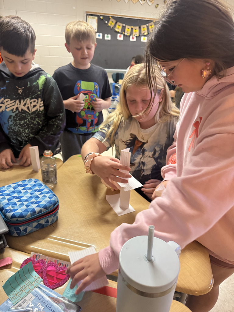 Students collaborating on a project