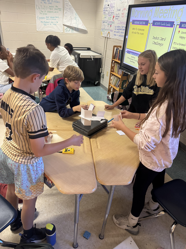 Students collaborating on a project