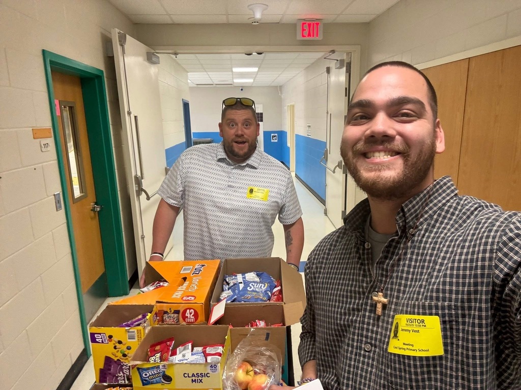 New Song Church treated our staff with snacks!