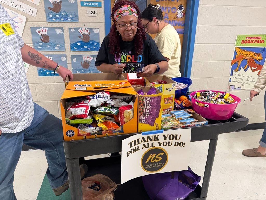 New Song Church treated our staff with snacks!