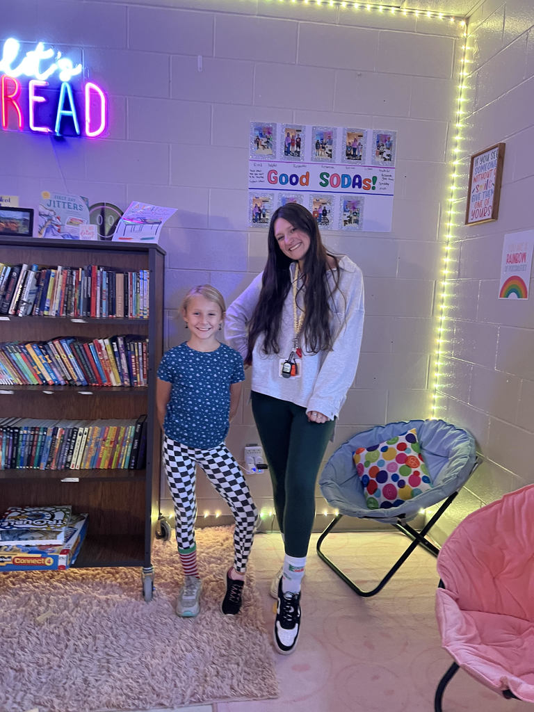 Students dressed up in mix matched clothes for red ribbon week.