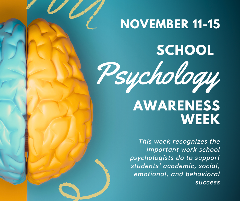School Psychology Awareness Week Flyer