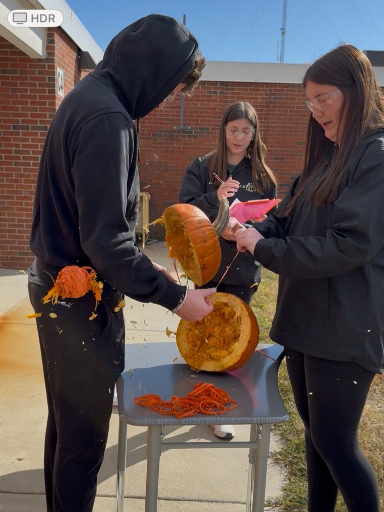 Capturing the moment the pumpkin explodes