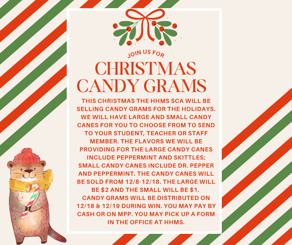 Christmas Candy Grams 