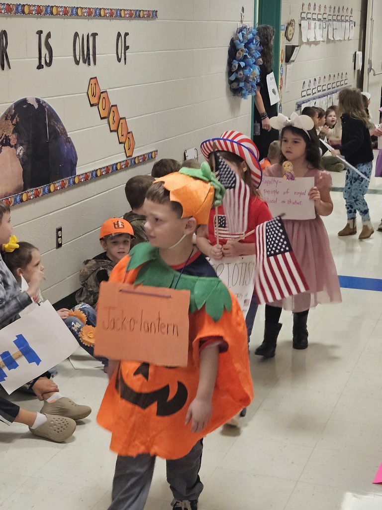 Vocabulary Parade