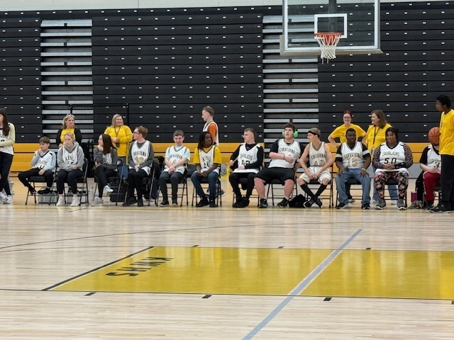 Cavalier players ready for the game