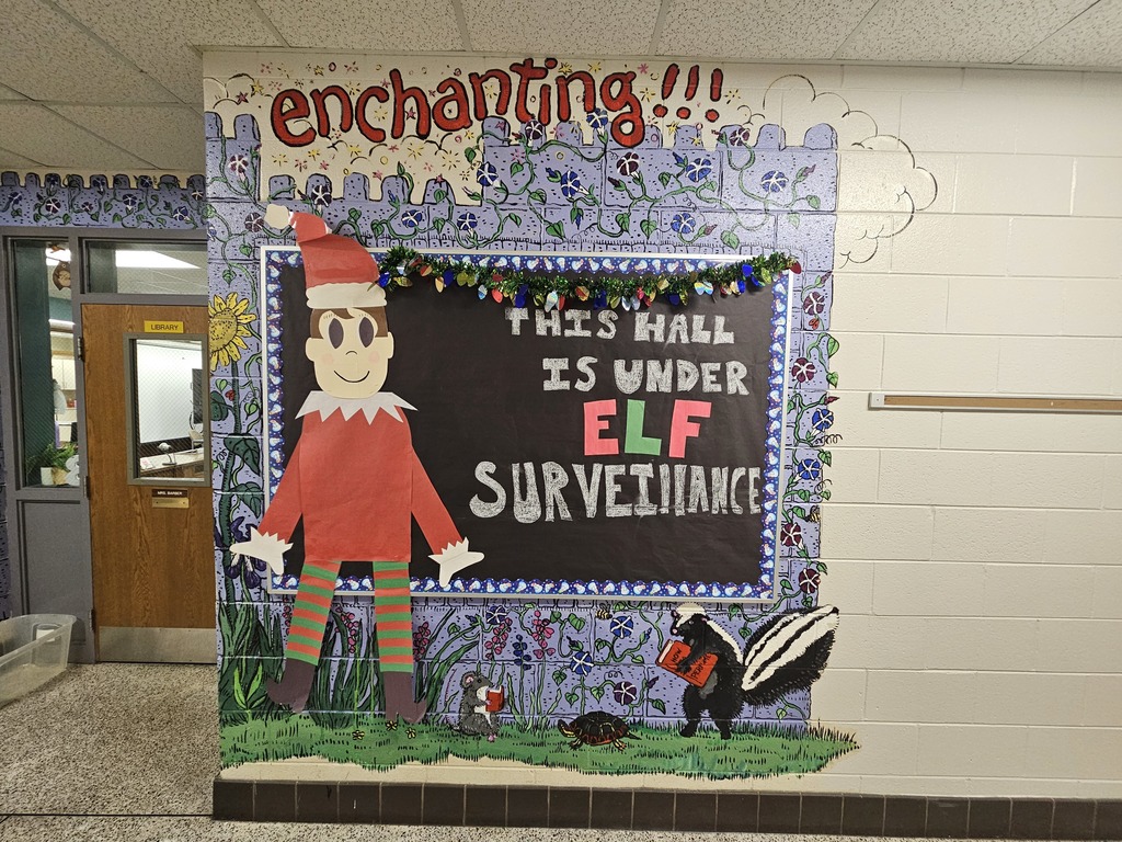 Festive bulletin board