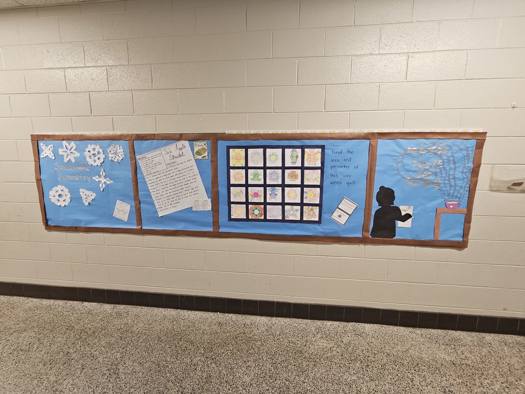 Festive bulletin board