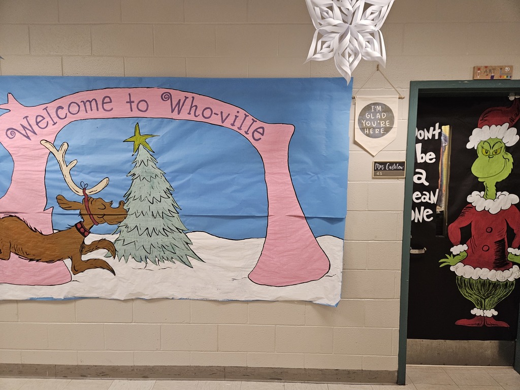 Festive bulletin board