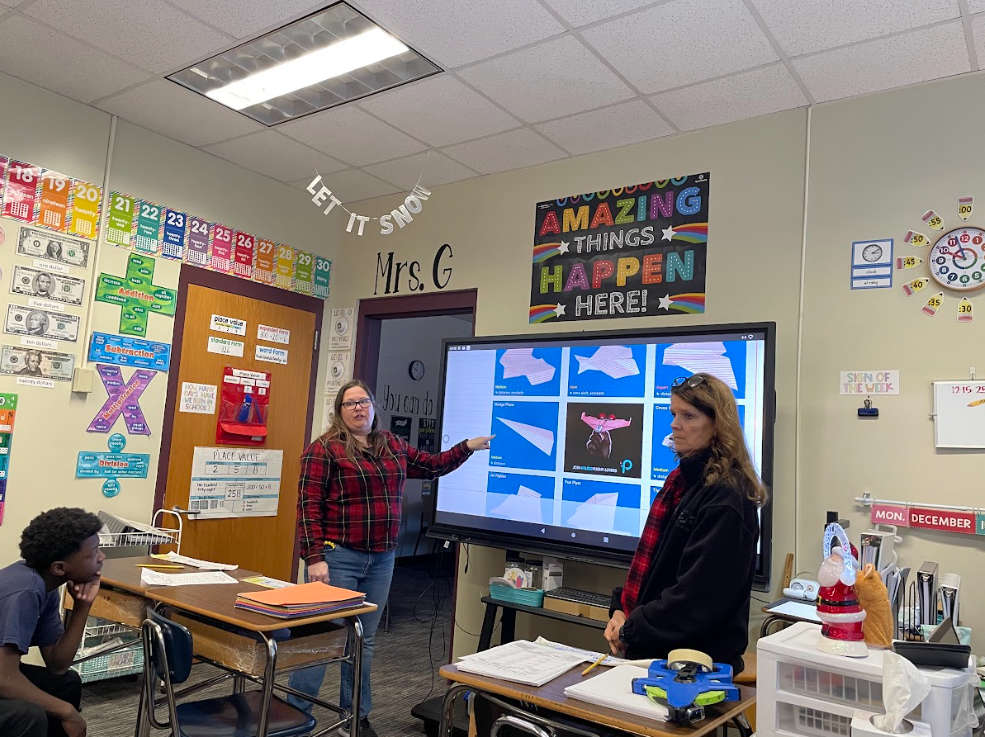 Mrs. G and Ms. Magee