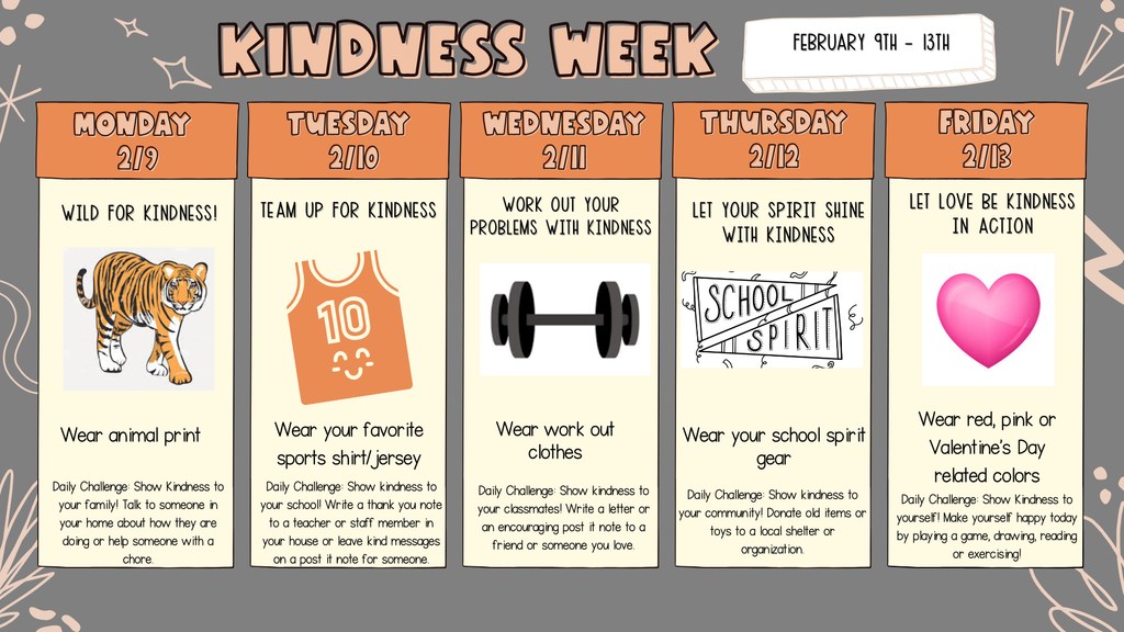 Kindness Week 2/9-2/13