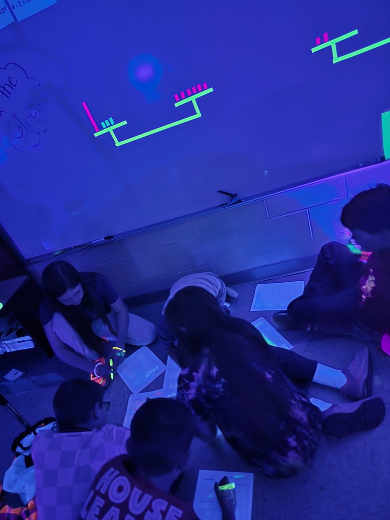 Math 5/6 Glow Party