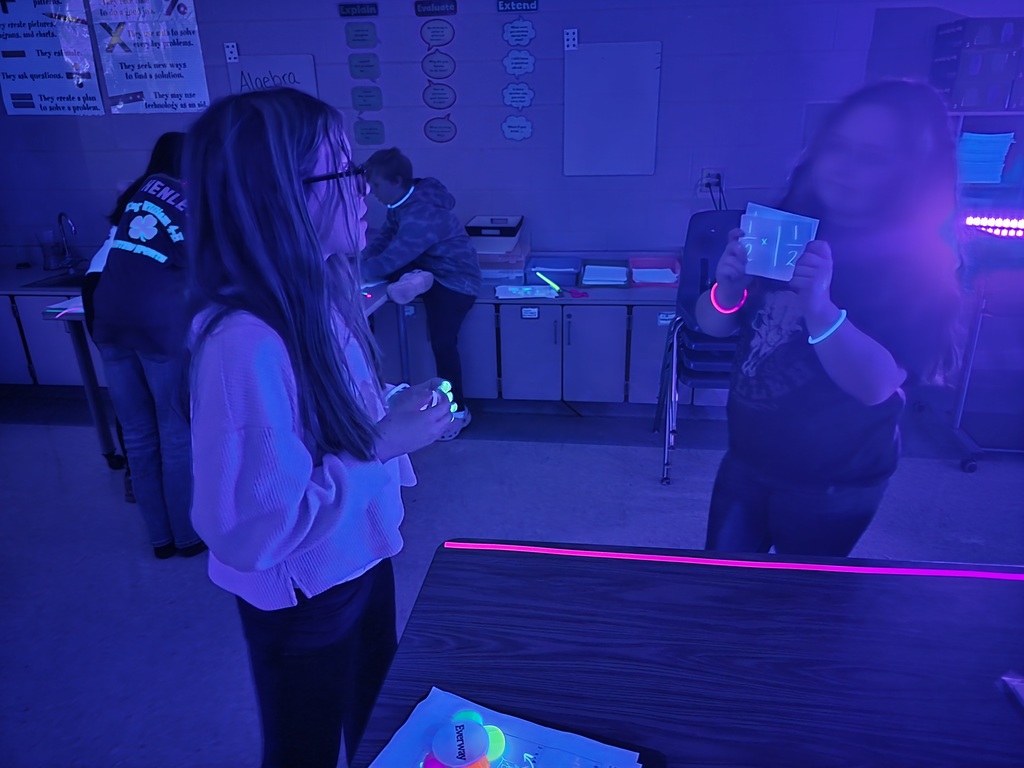 Math 5/6 Glow Party