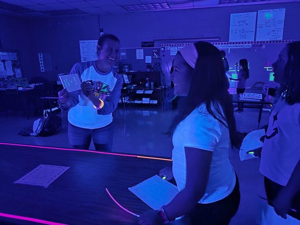Math 5/6 Glow Party