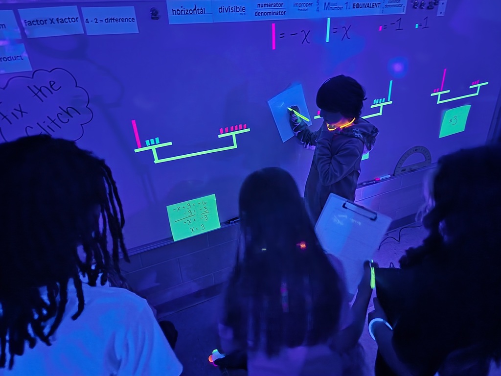 Math 5/6 Glow Party