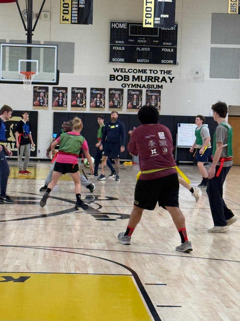 Sports and Rec Class learning Rugby