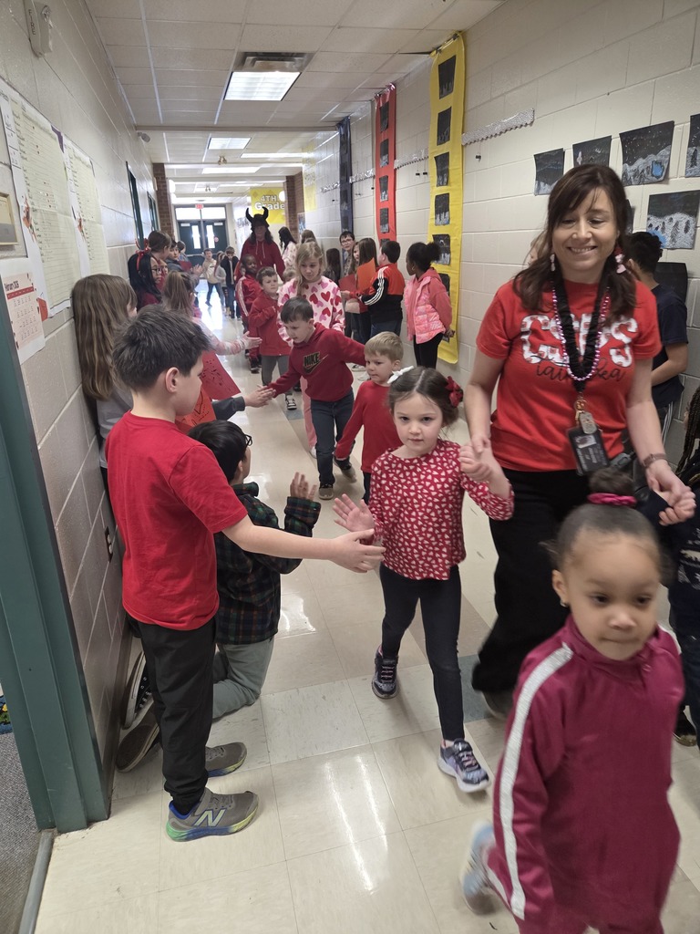 Tatonka Parade of students and teachers