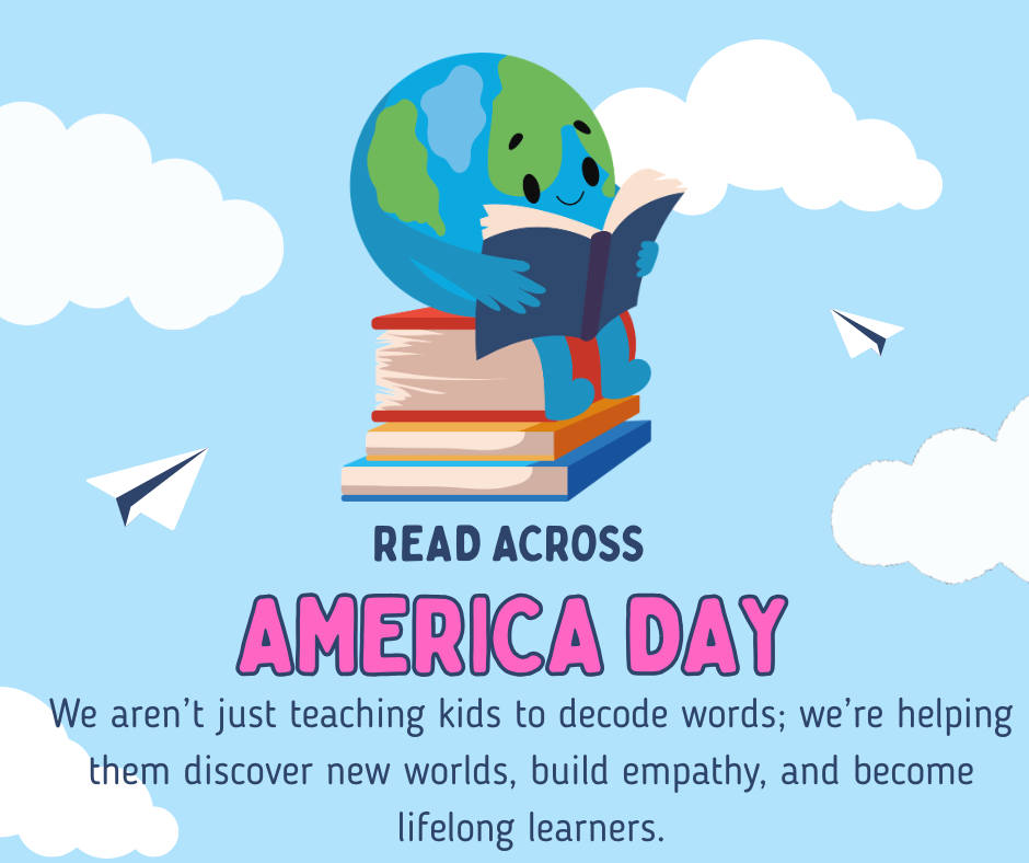 Read Across America Day! We aren't just teaching kids to decode words; we're helping them discover new worlds, build empathy, and become lifelong learners 