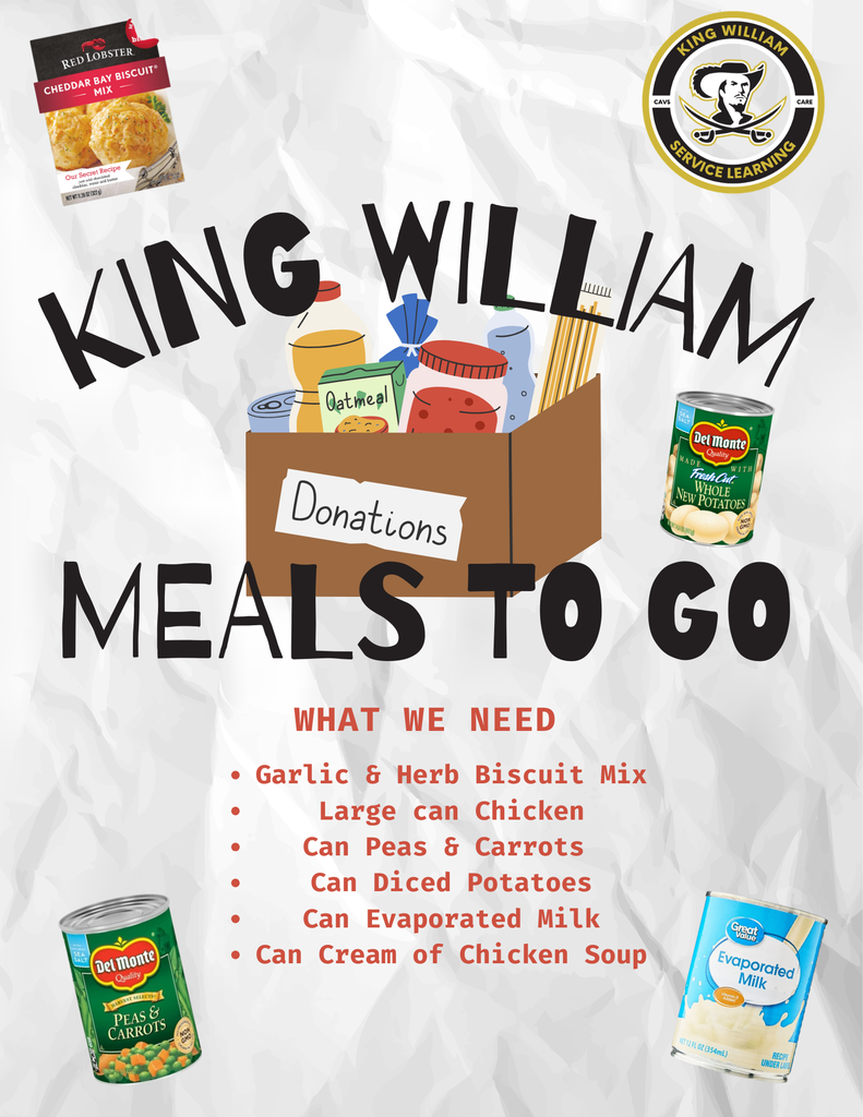 KW Meals to Go flyer