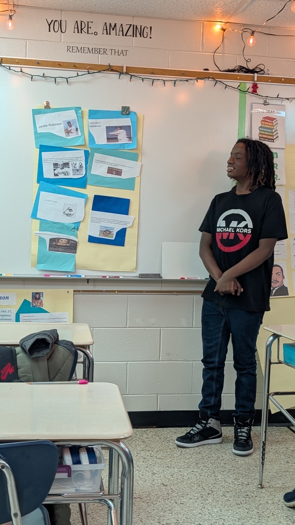 Black History Month student presentations