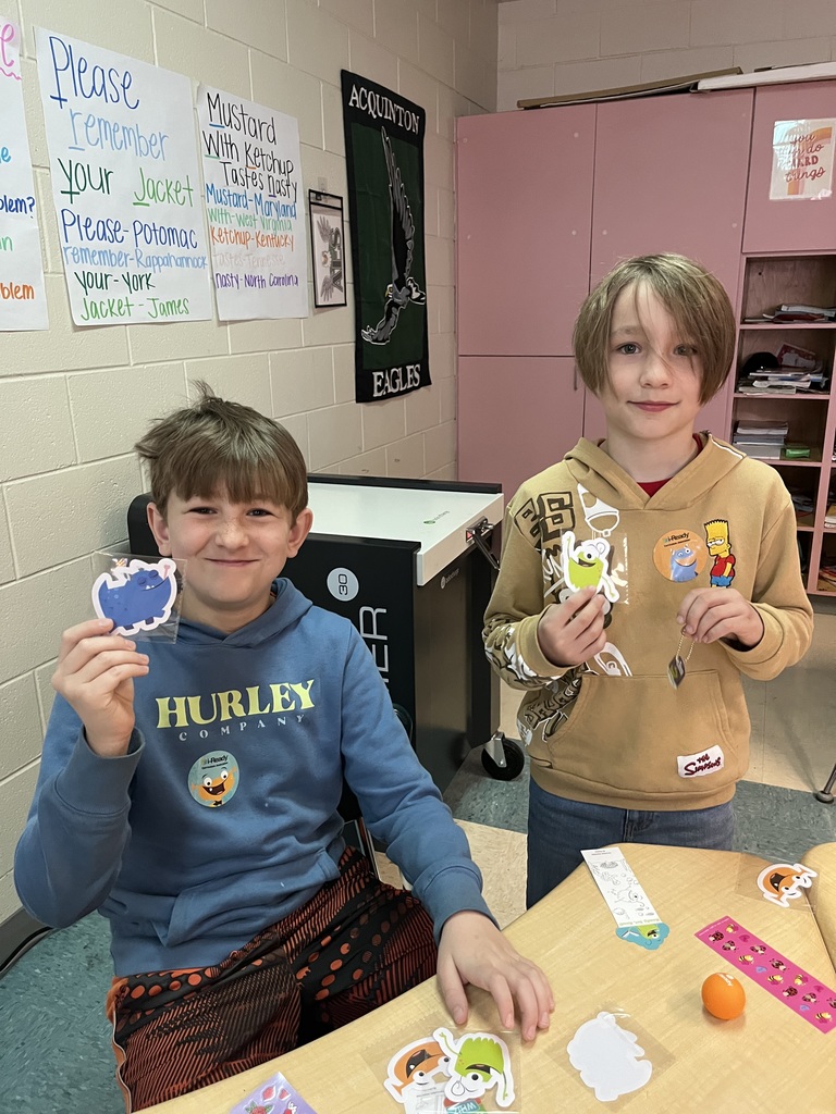 Students received awards for passing the most iReady lessons.