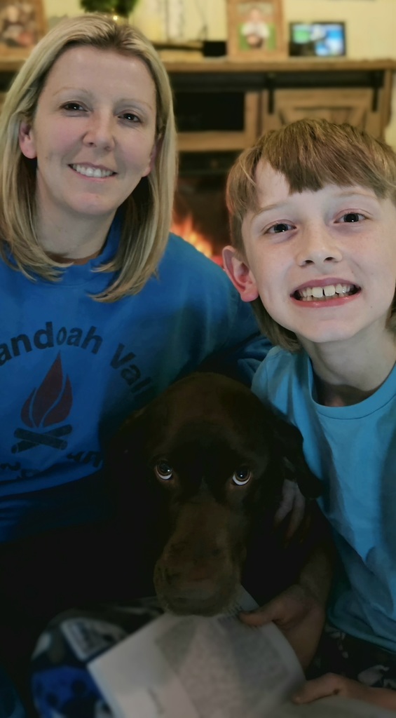 Students reading to their reading buddies.