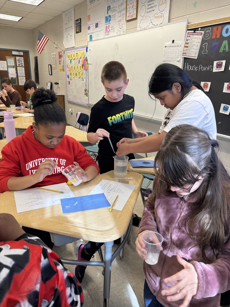 Students collaborating on a project