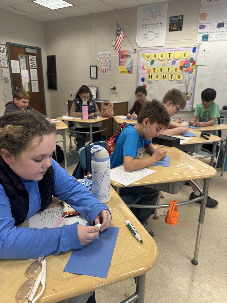 Students collaborating on a project