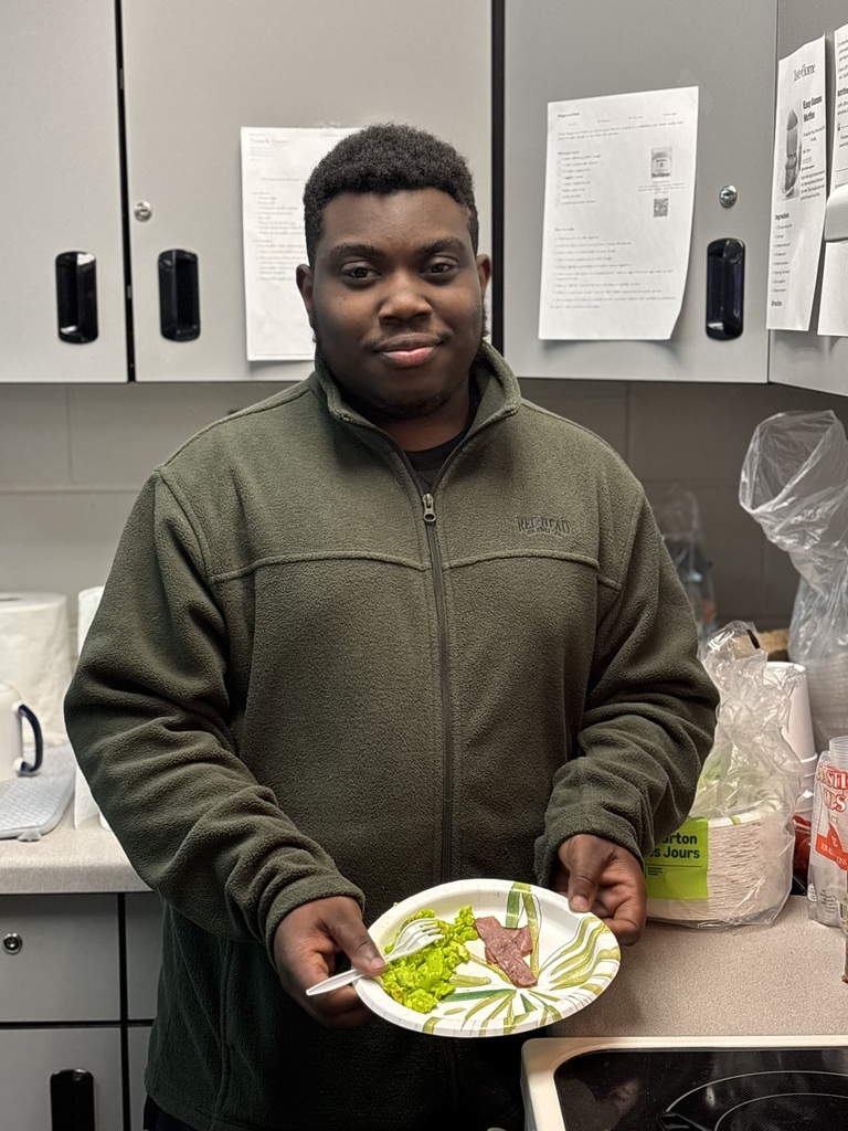 Students eating green eggs and ham
