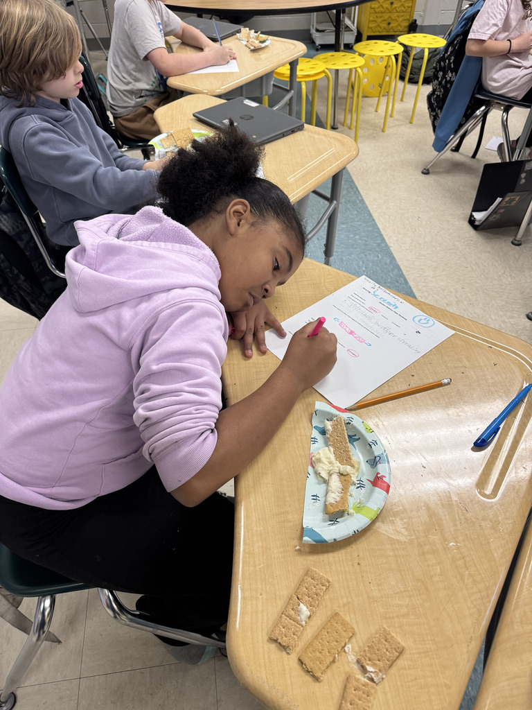 Mrs. Madison's class explored plate tectonics & plate boundaries with graham crackers & icing!