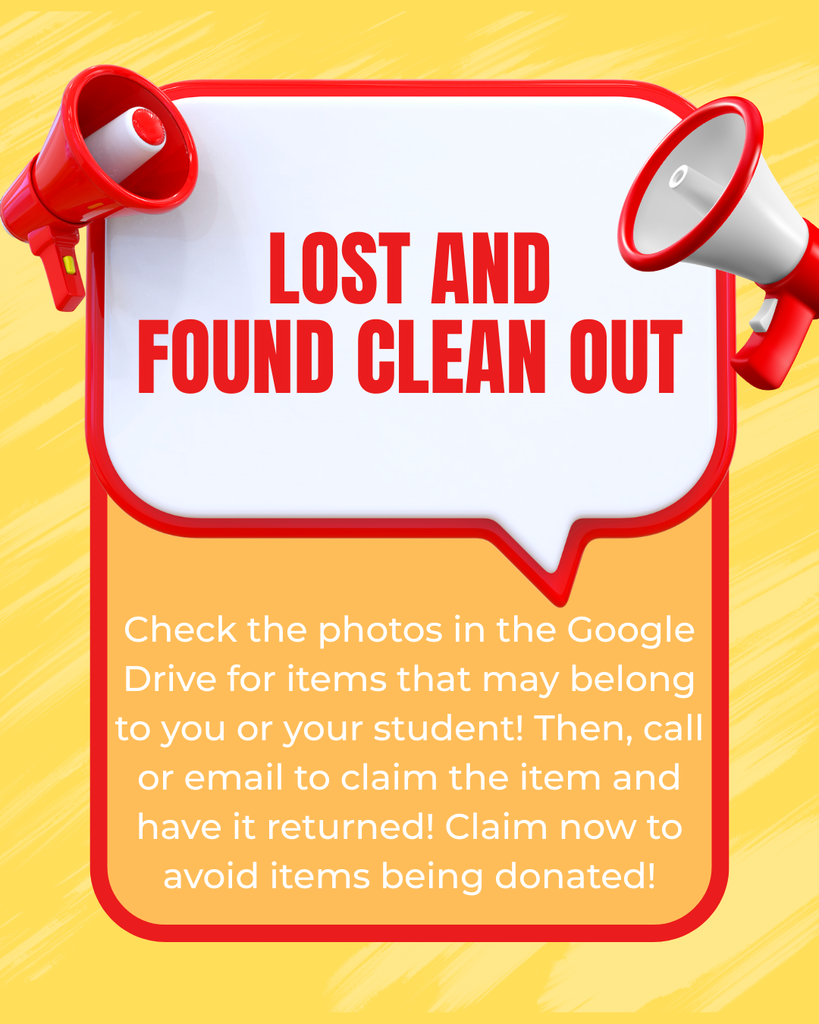 Lost and Found Clean Out! 