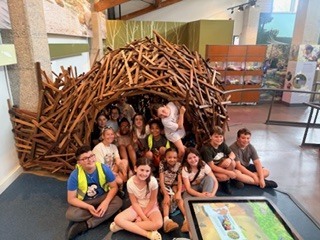 Students exploring Maymont Park